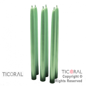 VELA 2267 VELON VERDE CUMPLEA�OS x 6